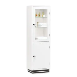 Vitrine Stahlblech schmal