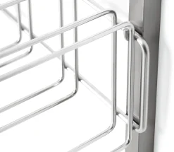 Wandhakenschiene zu Regalsystem Inox
