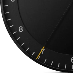 Wanduhr Braun