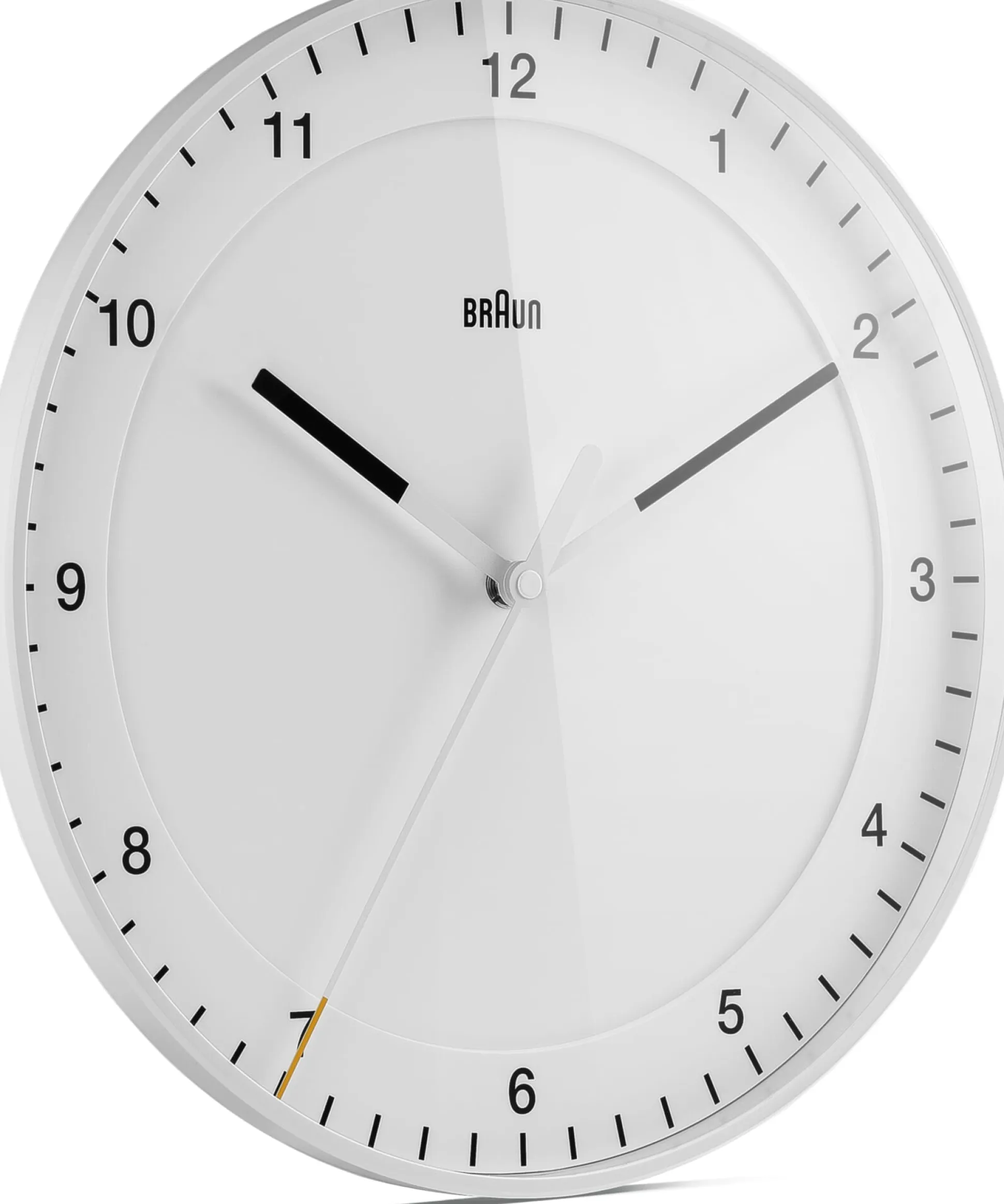 Wanduhr Braun
