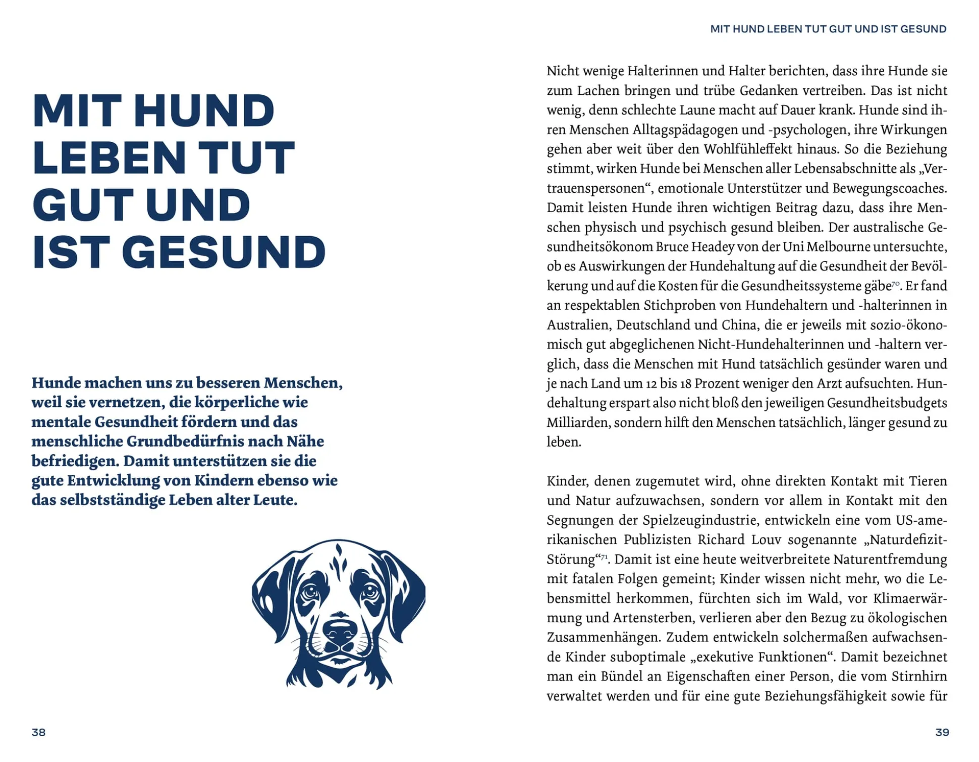 Warum Hunde uns zu besseren Menschen machen