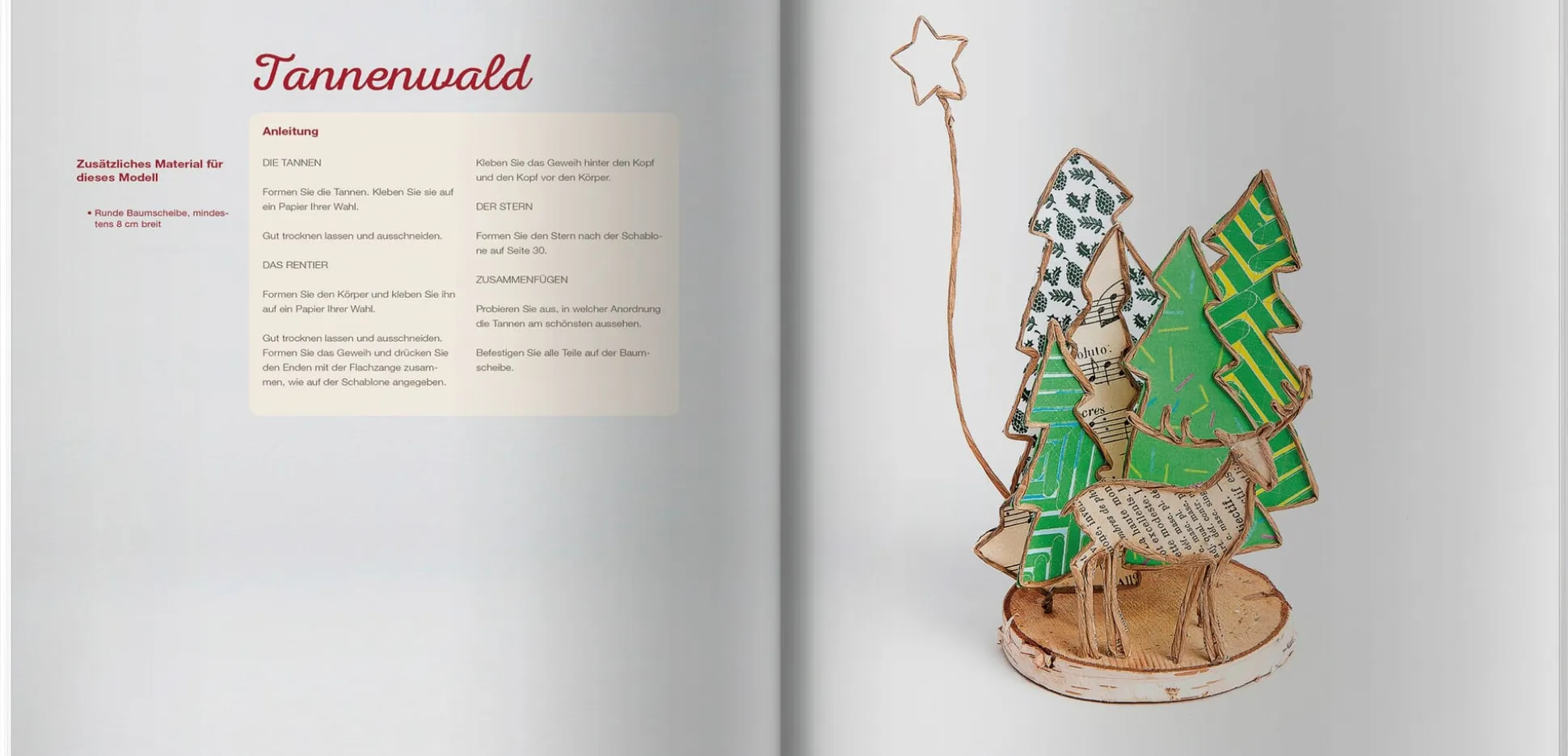 Weihnachtliches aus der Papierwerkstatt