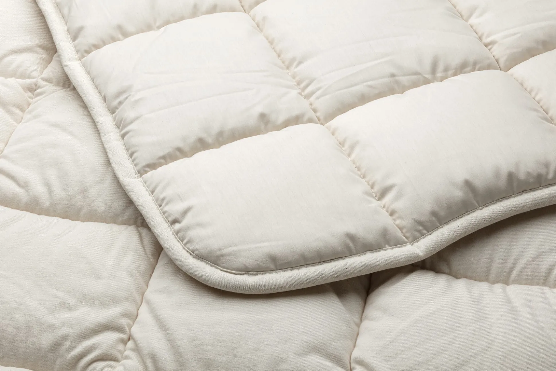 Wendeunterbett Seide-Wolle