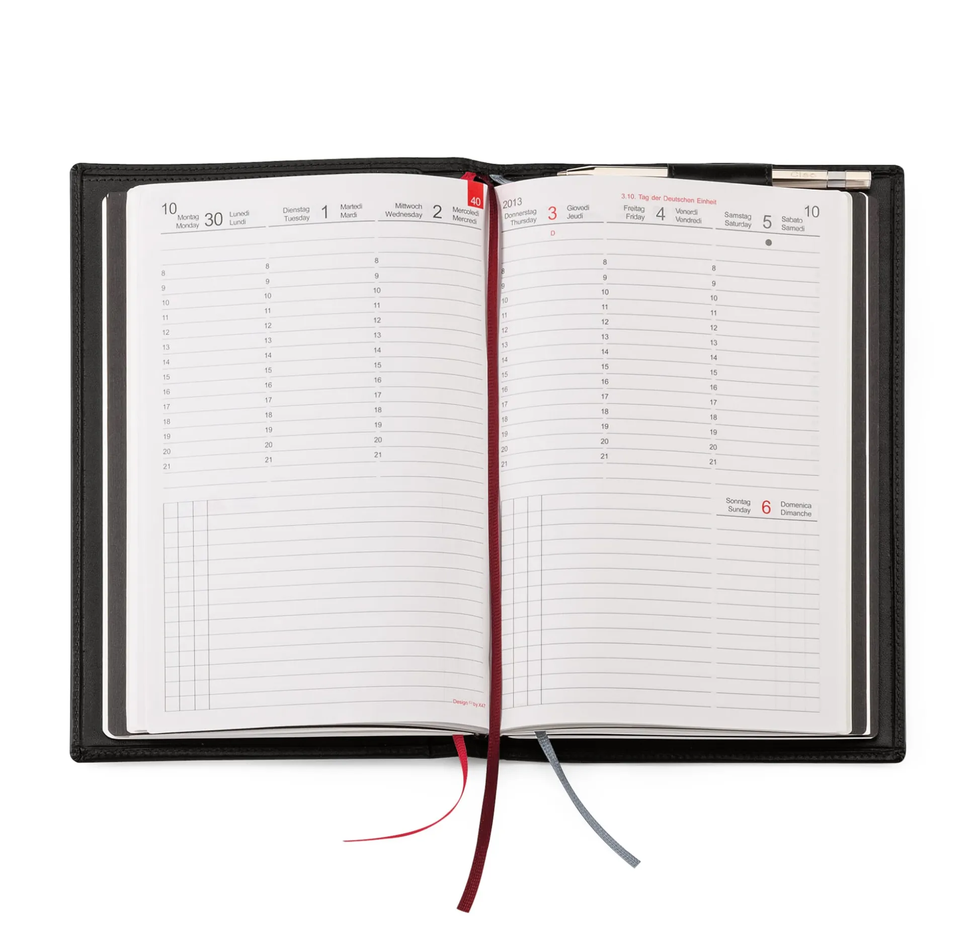 X47 Organisationssystem A5 schlank