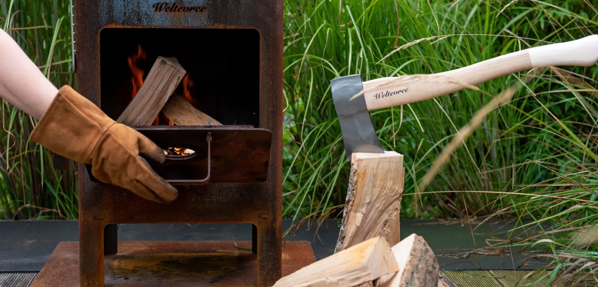 Zubehör zu Stahlherd Outdooroven